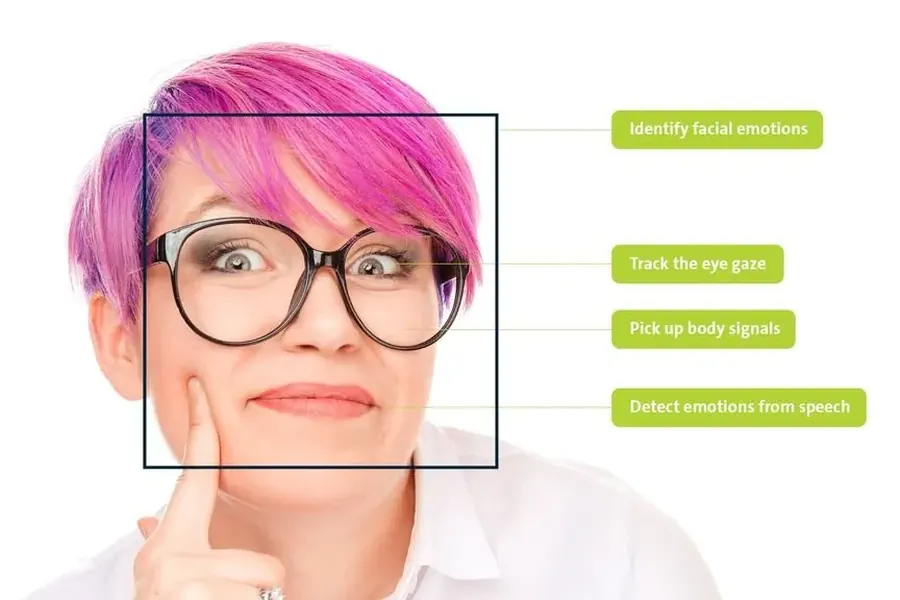 Noldus FaceReader analysing a participant face