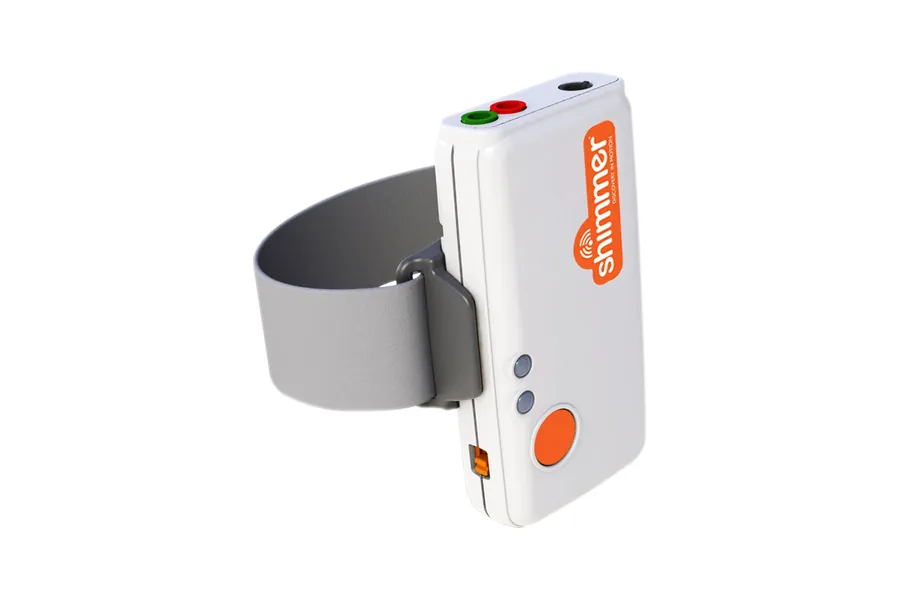 Shimmer3R GSR wireless sensor unit with wrist strap