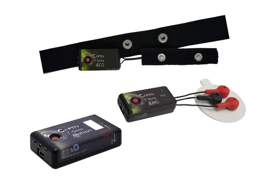 TEA CAPTIV T-Sens Motion, EMG and ECG wireless sensors