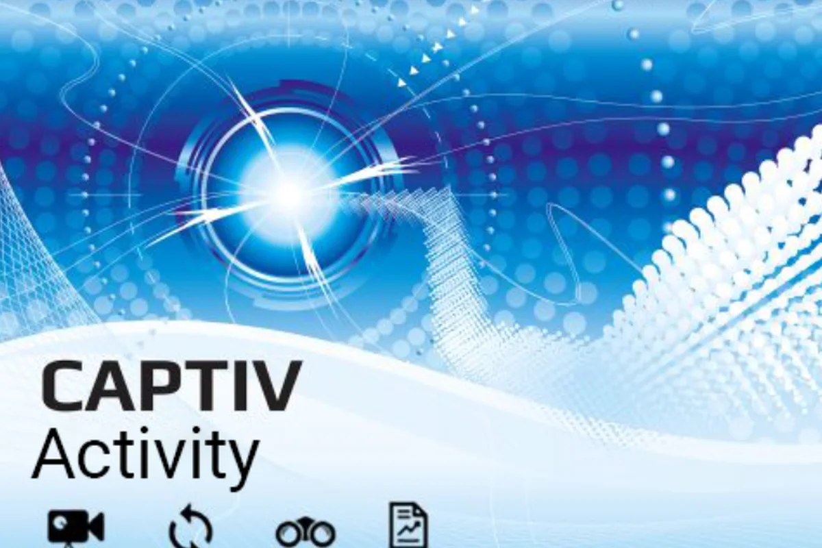 CAPTIV Activity software banner